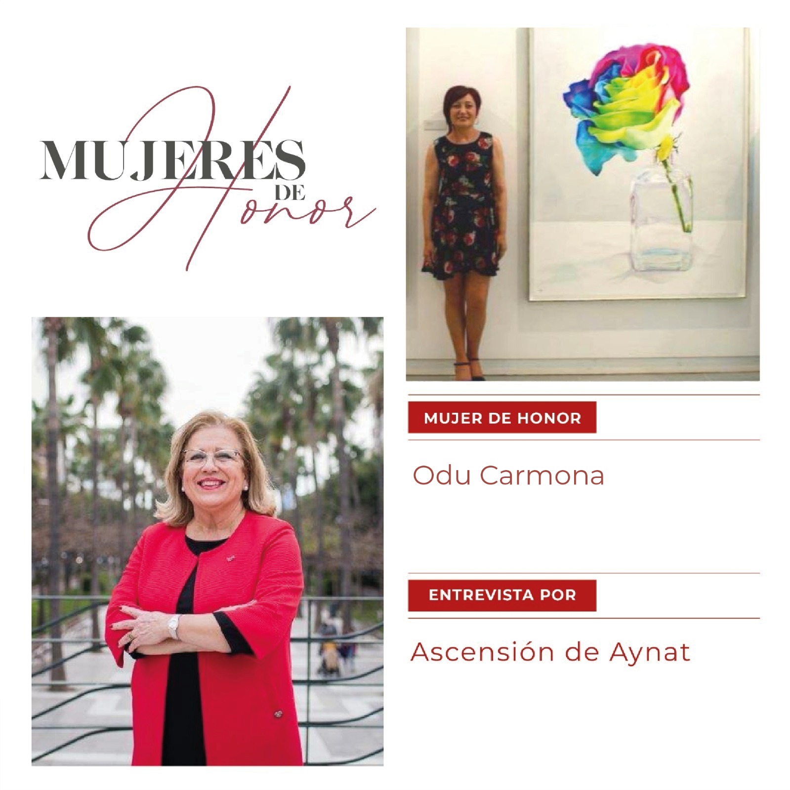 Mujeres de Honor Odu Carmona